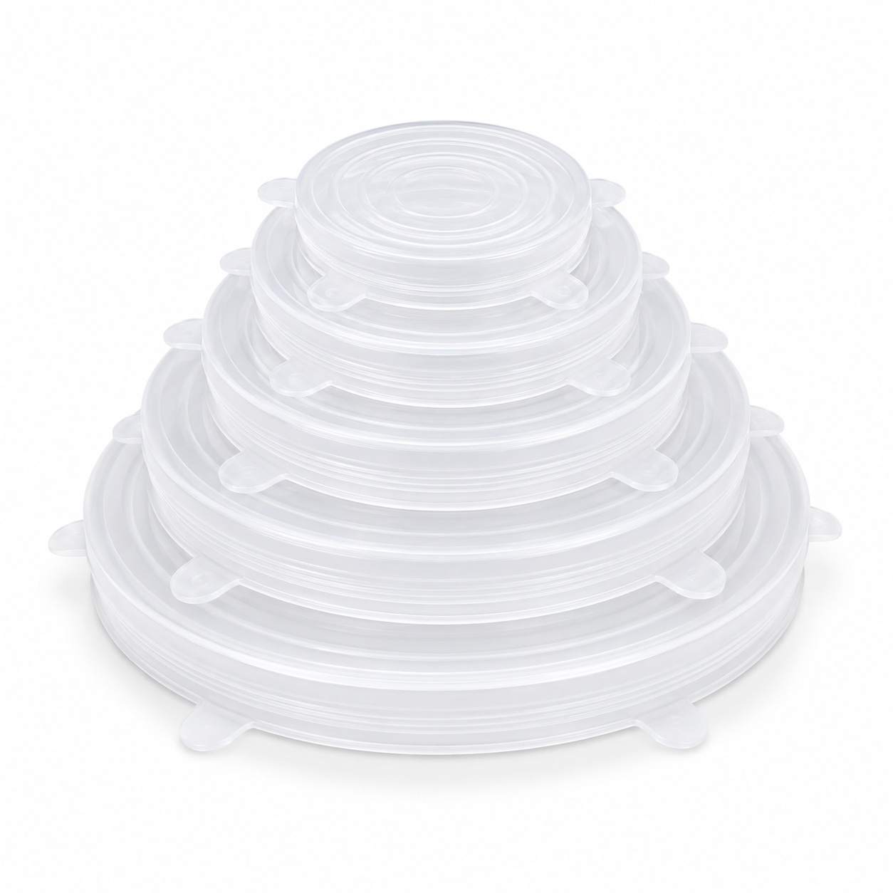 Reusable Silicone Stretch Lids – 6 Piece Set image 1