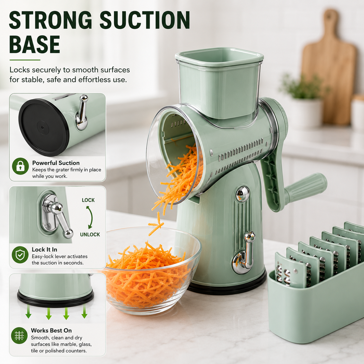 The 5-in-1 Rotary Grater image 3