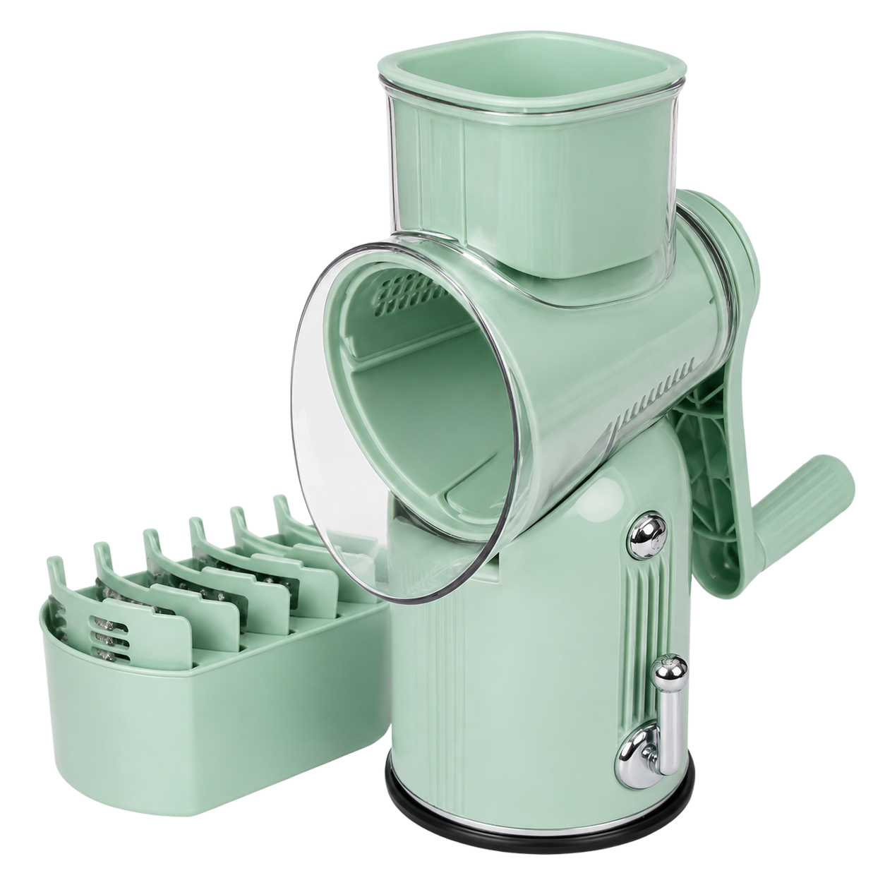 5-in-1 rotary grater